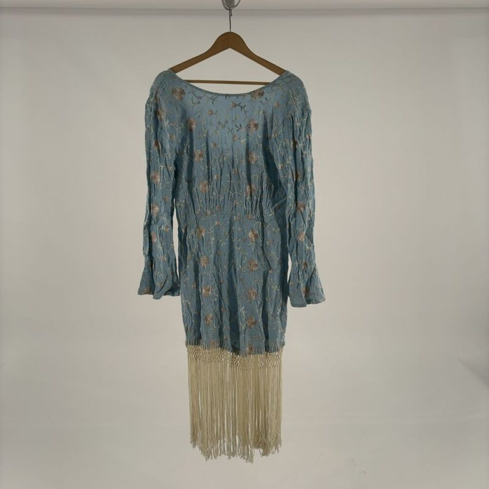 rixo Yolanda Fringe Dress